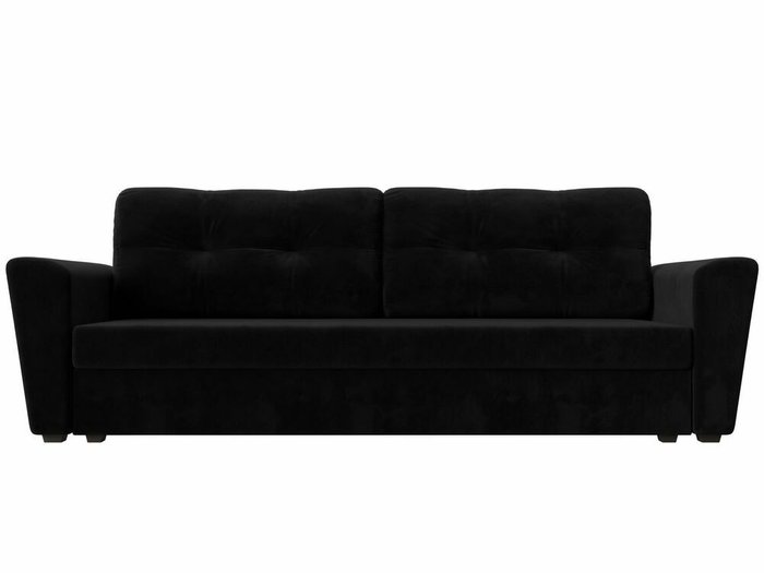 Диван-кровать Амстердам Лайт черного цвета - купить Прямые диваны по цене 25999.0