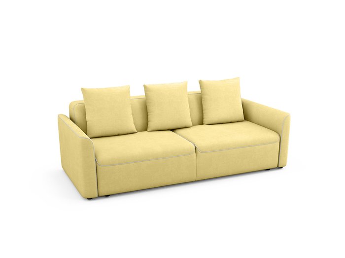 Диван-кровать Erding желтого цвета - лучшие Прямые диваны в INMYROOM