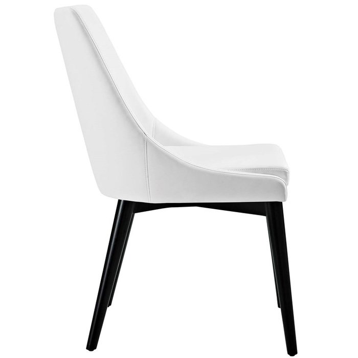 Стул Miami из экокожи белого цвета  - купить Обеденные стулья по цене 14250.0