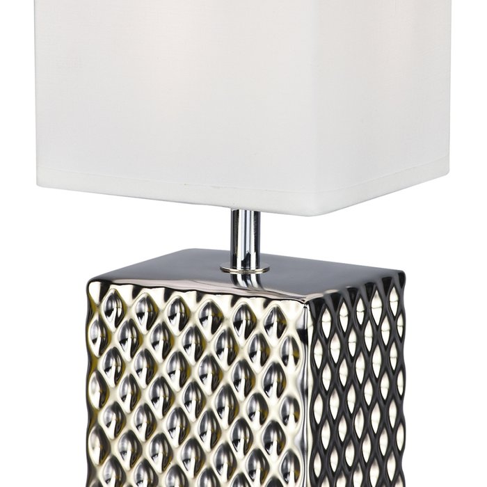 Настольный светильник Escada 10150/L E14*40W Silver EDGE - купить Настольные лампы по цене 2200.0