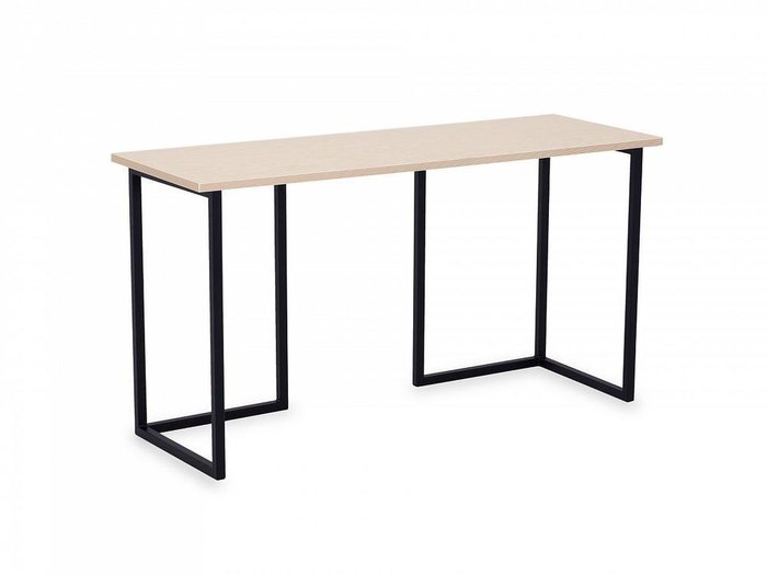 Письменный стол Board 120x50 с черным основанием  - купить Письменные столы по цене 15300.0