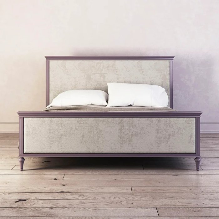 Кровать Riverdi с мягким изголовьем 160х200  - купить Кровати для спальни по цене 178200.0