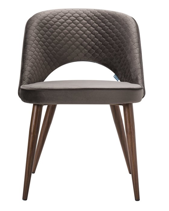 Стул Lars серо-коричневого цвета - лучшие Обеденные стулья в INMYROOM