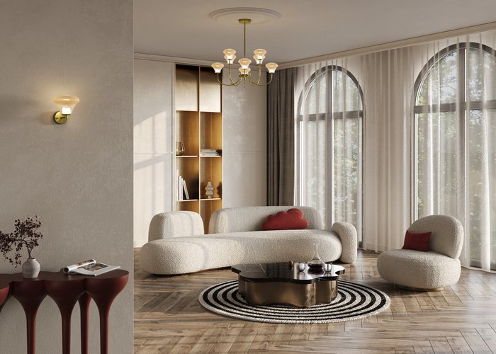 Подвесной светильник Maytoni MOD402PL-L20BS3K Dynasty Modern - лучшие Подвесные светильники в INMYROOM