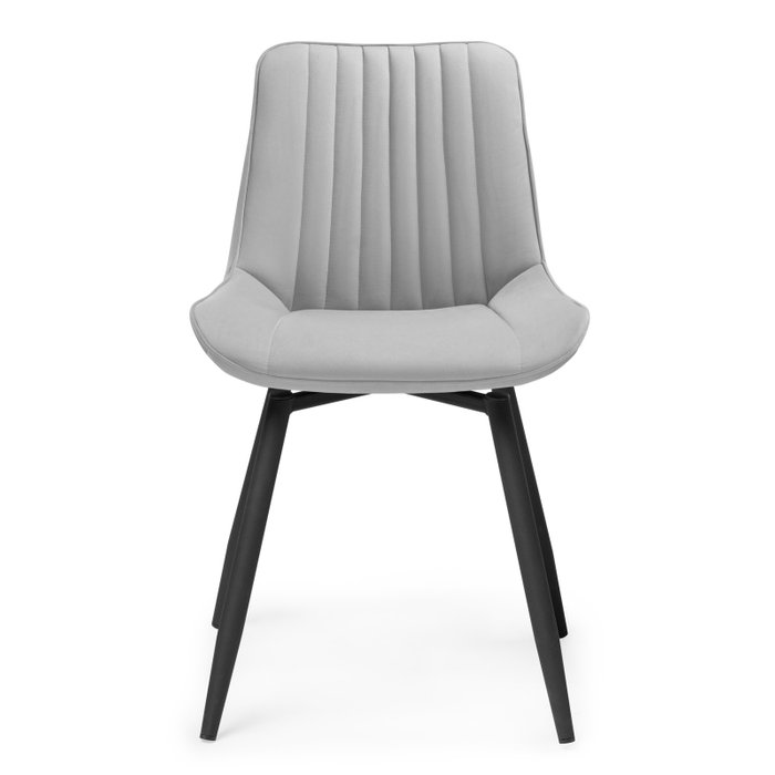 Стул вращающейся Седа светло-серого цвета - купить Обеденные стулья по цене 7190.0