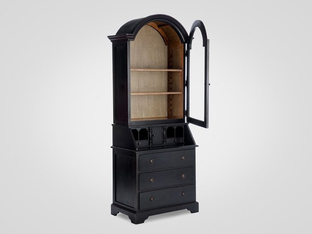 Шкаф-секретер из дерева в классическом стиле  - купить Бюро и секретеры по цене 152520.0