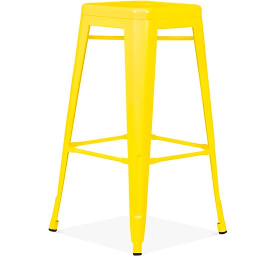 Барный стул Tolix 75 желтого цвета - лучшие Барные стулья в INMYROOM