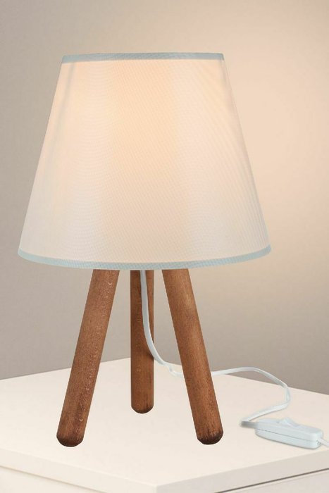 Настольная лампа Sophia TL1619T-01WH (ткань, цвет бежевый) - лучшие Настольные лампы в INMYROOM