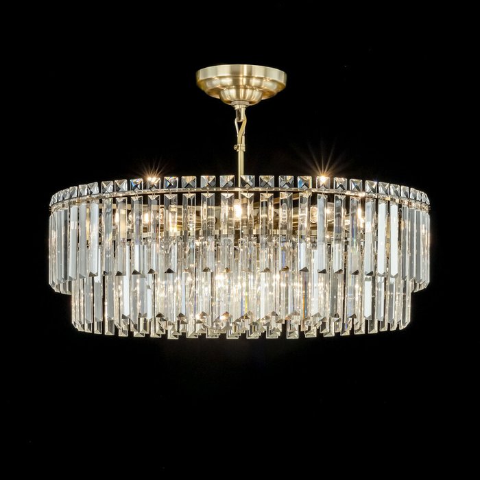 Citilux Фонда CL303223 Люстра хрустальная подвесная Бронза - лучшие Подвесные люстры в INMYROOM Citilux Фонда CL303223 Люстра хрустальная подвесная Бронза - лучшие Подвесные люстры в INMYROOM