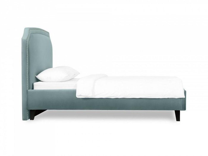 Кровать Ruan 160х200 серо-голубого цвета  - лучшие Кровати для спальни в INMYROOM