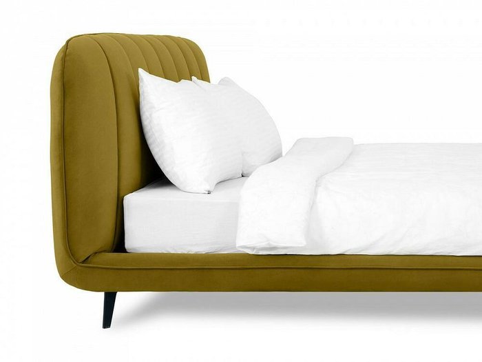 Кровать Amsterdam 160х200 зеленого цвета - лучшие Кровати для спальни в INMYROOM