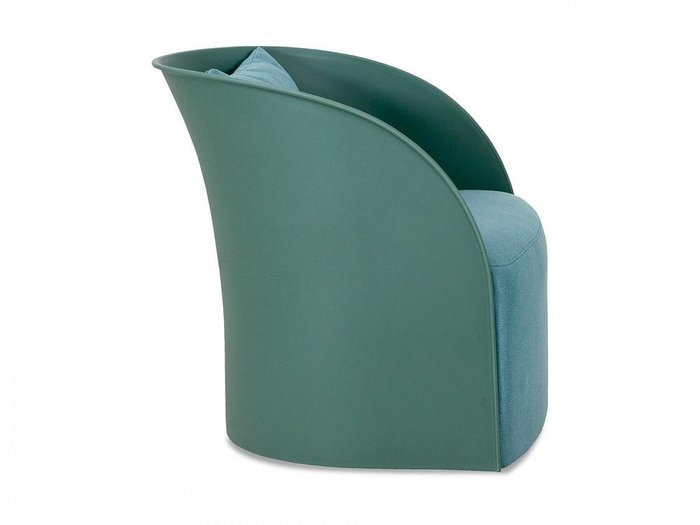 Кресло Bonjorno зелено-голубого цвета - лучшие Интерьерные кресла в INMYROOM