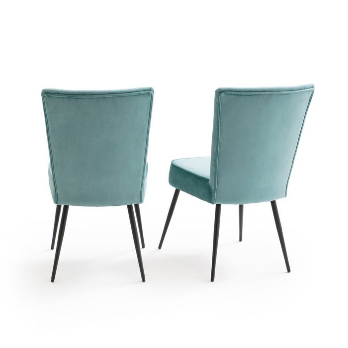 Комплект из двух стульев Ronda цвета зеленый шалфей - купить Обеденные стулья по цене 19099.0