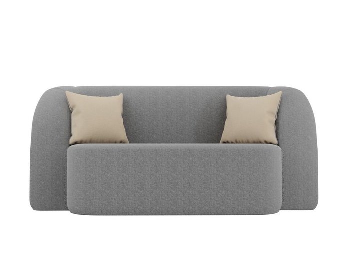Диван-кровать Томас серого цвета - купить Прямые диваны по цене 23490.0