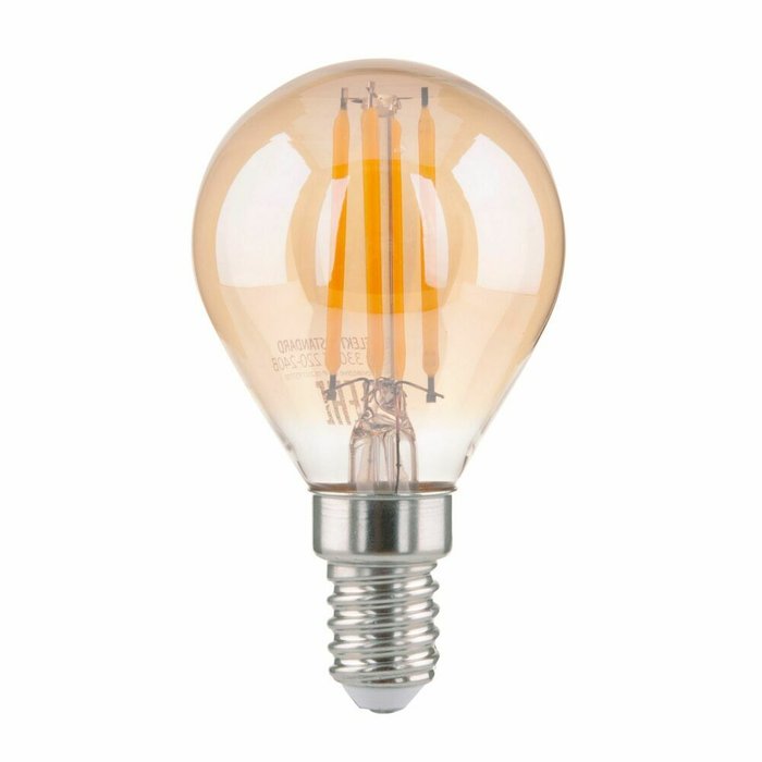 Филаментная светодиодная лампа G45 6W 6500K E14 тонированная BLE1439 Mini Classic F - купить Лампочки по цене 185.0