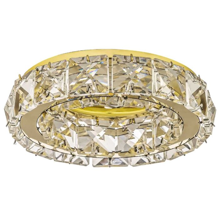 Встраиваемый светильник Osimo Gold Osimo GU10.5.14.9.100 G (хрусталь, цвет прозрачный) Встраиваемый светильник Osimo Gold Osimo GU10.5.14.9.100 G (хрусталь, цвет прозрачный)
