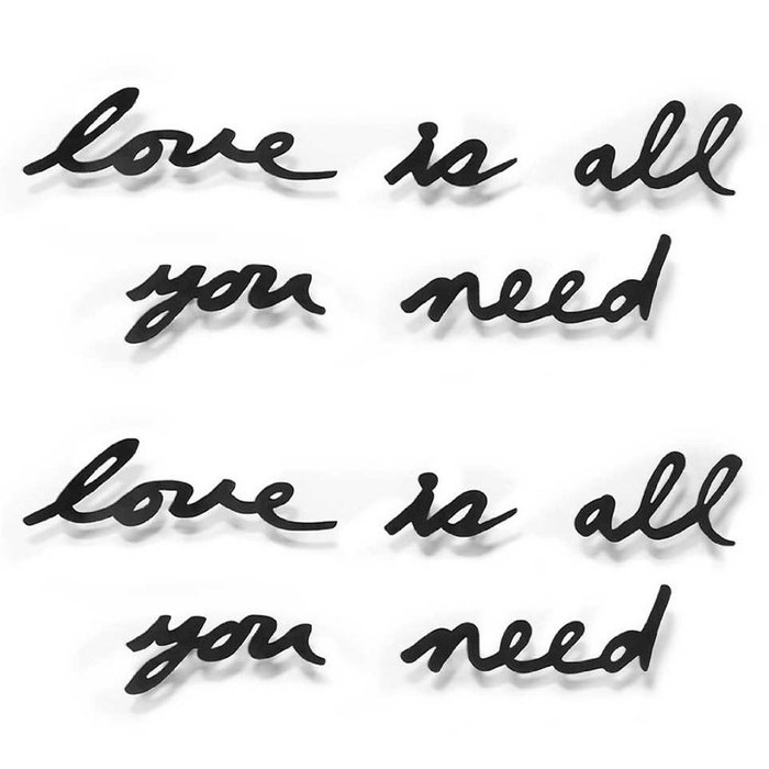 Надпись декоративная Umbra love is all you need Надпись декоративная Umbra love is all you need