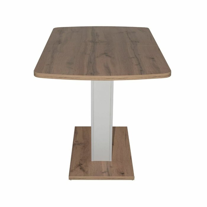 Стол обеденный раздвижной Sheldon цвета дуб натуральный - лучшие Обеденные столы в INMYROOM