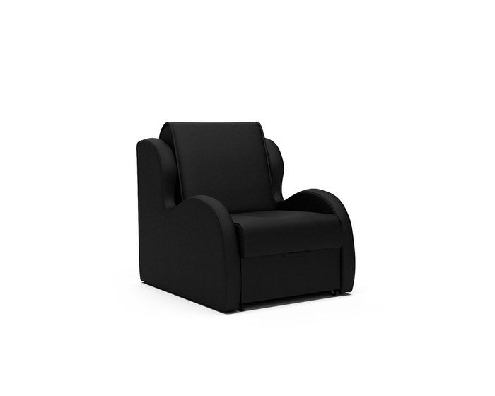 Кресло-кровать Атлант черного цвета