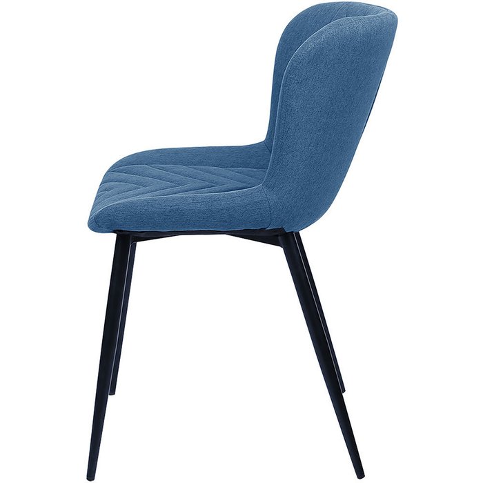 Стул Victory синего цвета - лучшие Обеденные стулья в INMYROOM