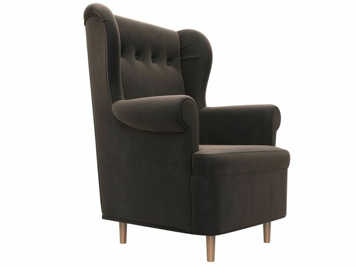 Кресло Торин светло-коричневого цвета - лучшие Интерьерные кресла в INMYROOM