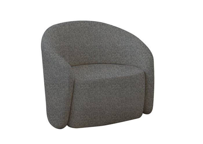 Кресло Ellipse E7.1 серого цвета - лучшие Интерьерные кресла в INMYROOM