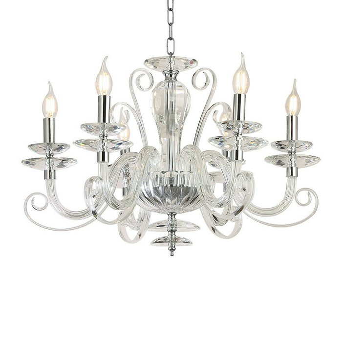 Люстра Newport 8570 Annabelle 8576/C chrome - купить Подвесные люстры по цене 96212.0 Люстра Newport 8570 Annabelle 8576/C chrome - купить Подвесные люстры по цене 96212.0