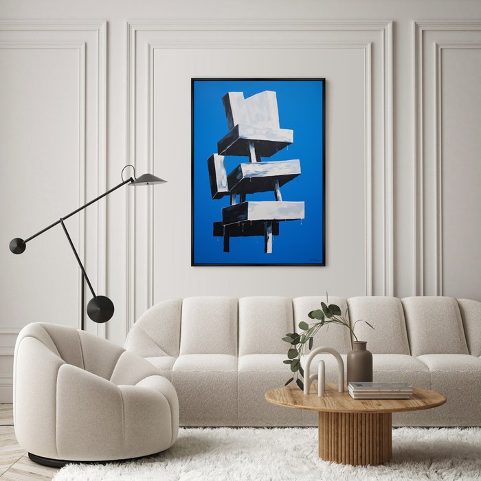 Репродукция картины Chair collection, No 4, 2024г. - лучшие Картины в INMYROOM
