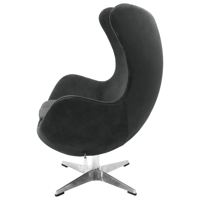 Кресло Egg Chair графитового цвета - лучшие Интерьерные кресла в INMYROOM