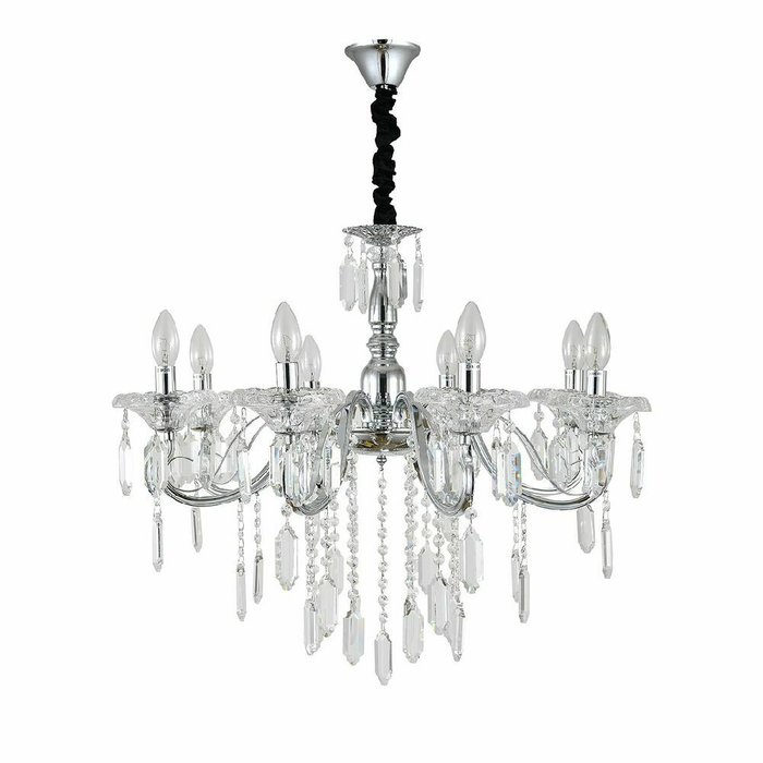 Подвесная люстра Fantail 2111/8P Chrome (металл, цвет хром) - купить Подвесные люстры по цене 25310.0 Подвесная люстра Fantail 2111/8P Chrome (металл, цвет хром) - купить Подвесные люстры по цене 25310.0