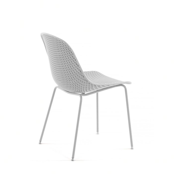 Стул Quinby chair White белого цвета - лучшие Обеденные стулья в INMYROOM