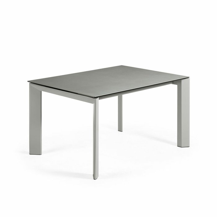 Раздвижной обеденный стол Atta M серого цвета - купить Обеденные столы по цене 225990.0