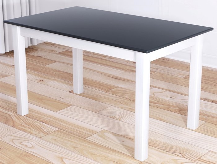 Стол обеденный Классика 90х60 серо-белого цвета - купить Обеденные столы по цене 9705.0