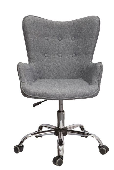 Кресло поворотное Bella серого цвета - купить Офисные кресла по цене 11910.0
