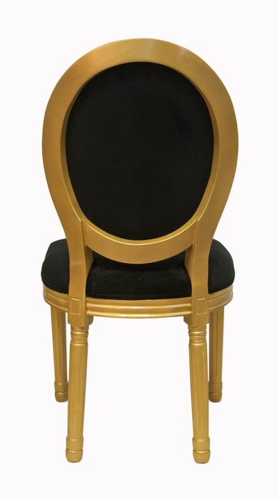 Стул Volker Black Gold с мягкой обивкой - лучшие Обеденные стулья в INMYROOM Стул Volker Black Gold с мягкой обивкой - лучшие Обеденные стулья в INMYROOM