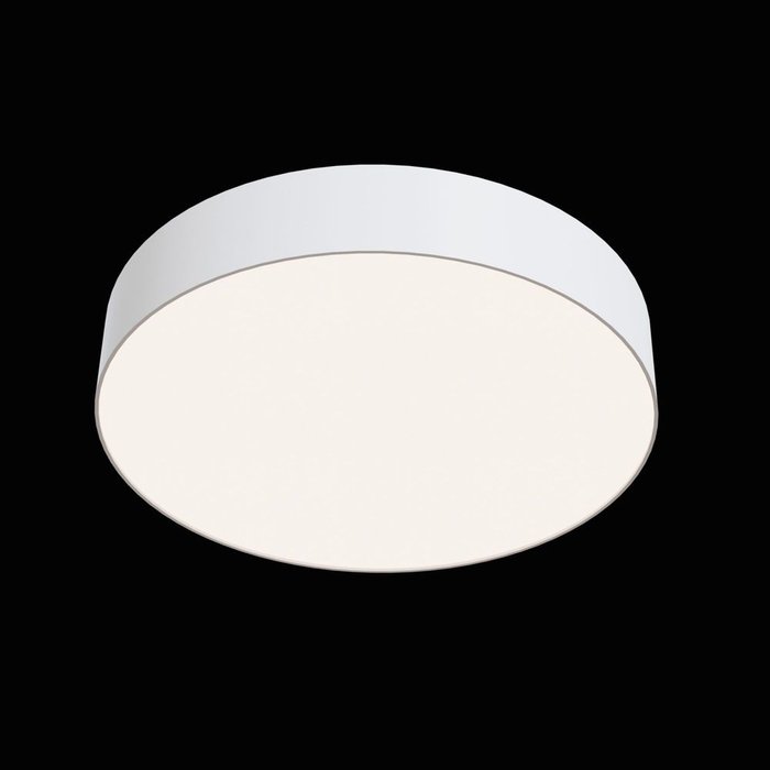 Потолочный светильник Zon из металла и пластика белого цвета - лучшие Потолочные светильники в INMYROOM