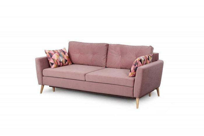 Диван-кровать Калгари розового цвета