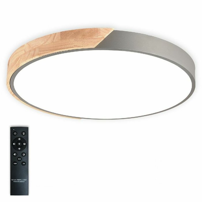 Потолочный светильник Scandinavian LED LAMPS 81184 (пластик, цвет белый)