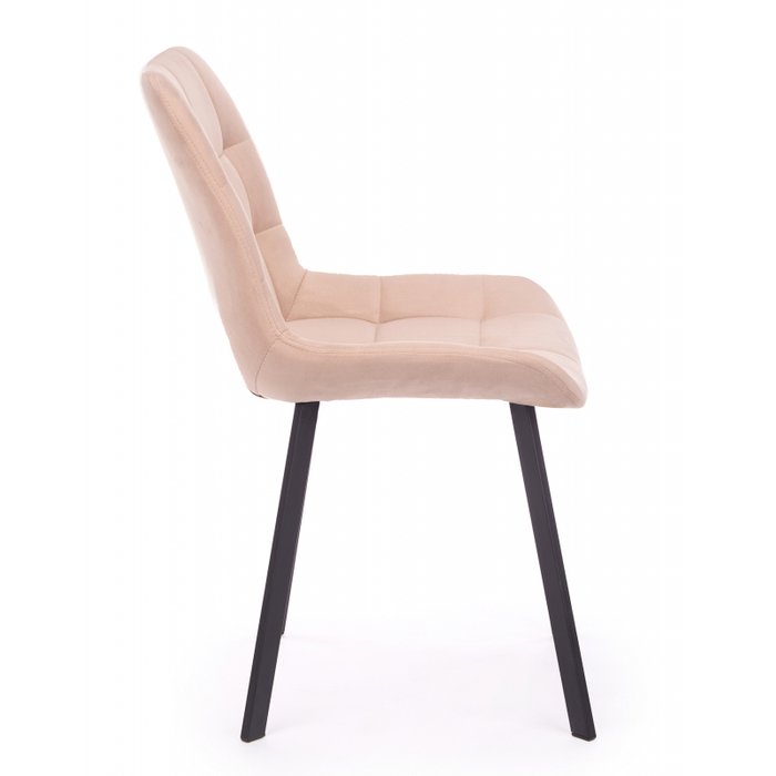 Обеденный стул Челси П бежевого цвета - лучшие Обеденные стулья в INMYROOM Обеденный стул Челси П бежевого цвета - лучшие Обеденные стулья в INMYROOM