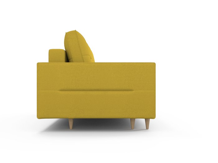 Диван-кровать Вестор горчичного цвета - лучшие Прямые диваны в INMYROOM