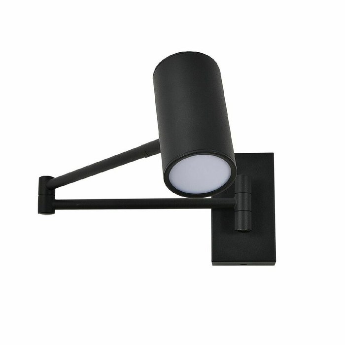 Спот Stigma 10282/1LED Black (металл, цвет черный) - купить Накладные споты по цене 3850.0 Спот Stigma 10282/1LED Black (металл, цвет черный) - купить Накладные споты по цене 3850.0