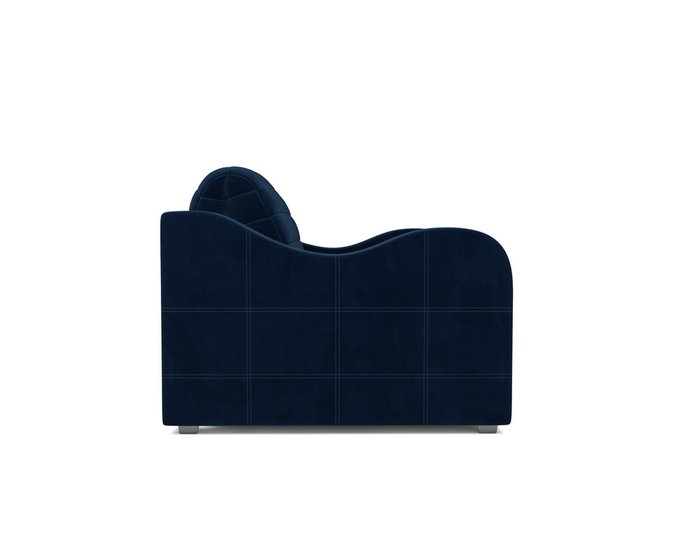 Кресло-кровать Барон 4 темно-синего цвета - лучшие Интерьерные кресла в INMYROOM