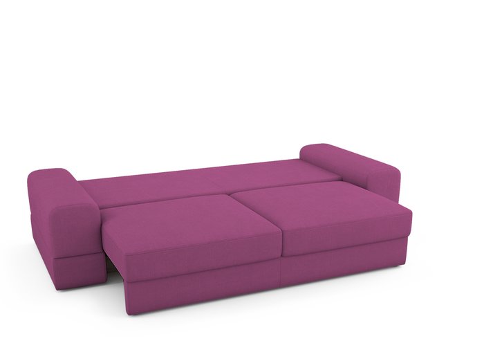 Диван-кровать Elke пурпурного цвета - купить Прямые диваны по цене 63500.0