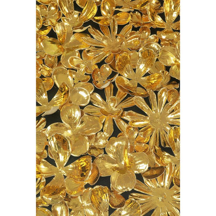 Столик кофейный Flowers золотого цвета - купить Журнальные столики по цене 211900.0