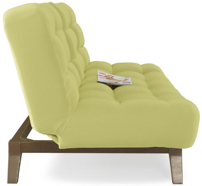Диван прямой Вилсон Green зеленого цвета - лучшие Прямые диваны в INMYROOM