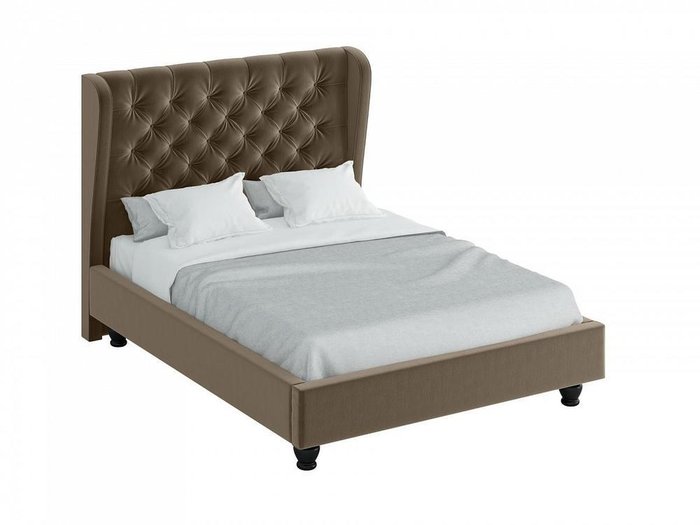 Кровать Jazz серого цвета 160х200