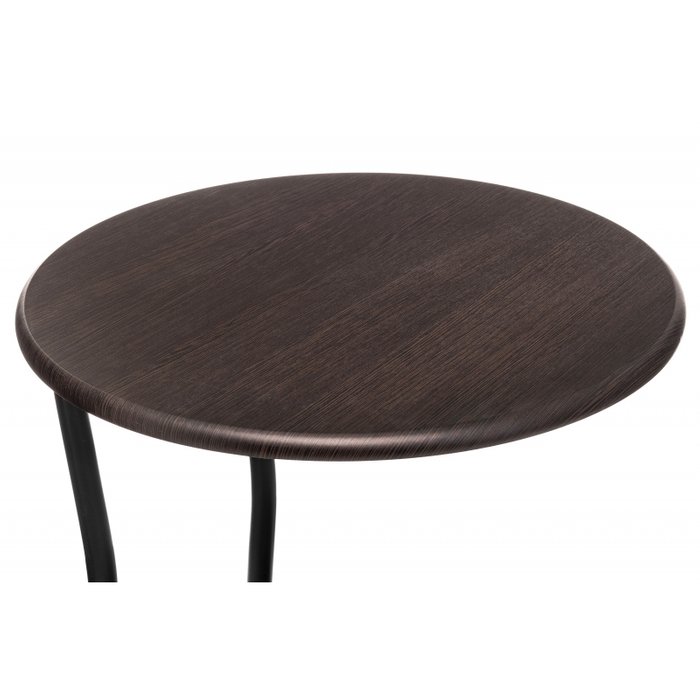 Кофейный столик Андромеда с темно-коричневой столешницей  - лучшие Кофейные столики в INMYROOM