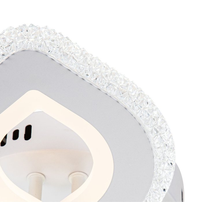 Потолочная светодиодная люстра Diamond белого цвета - купить Потолочные люстры по цене 5490.0