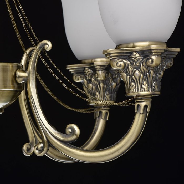 Подвесная люстра MW-Light "Фелиция"  в замковом стиле - лучшие Подвесные люстры в INMYROOM