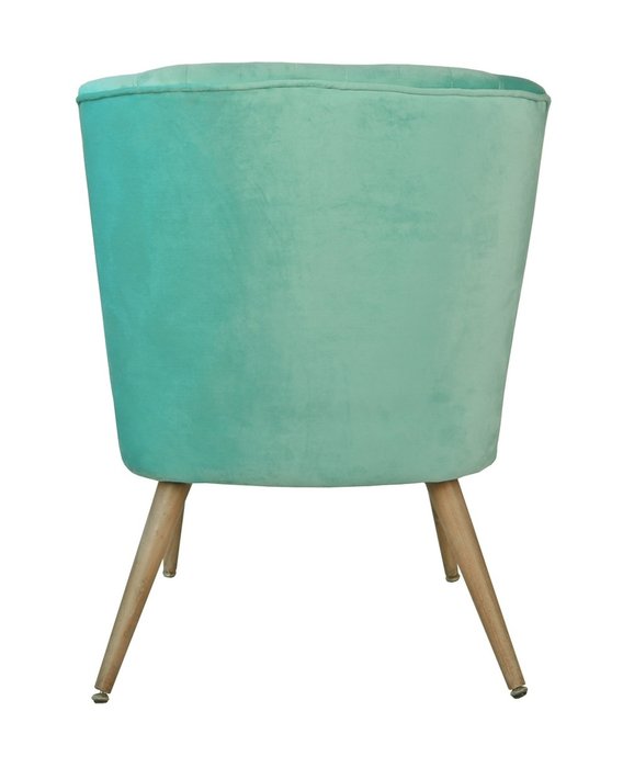 Кресло Shell светло-зеленого цвета - лучшие Интерьерные кресла в INMYROOM